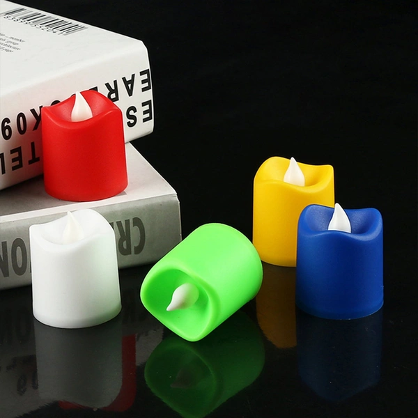 0241 Festival Decorative - LED Tealight Candles (Multi, 24 Pcs)