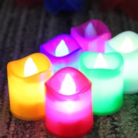 0241 Festival Decorative - LED Tealight Candles (Multi, 24 Pcs)