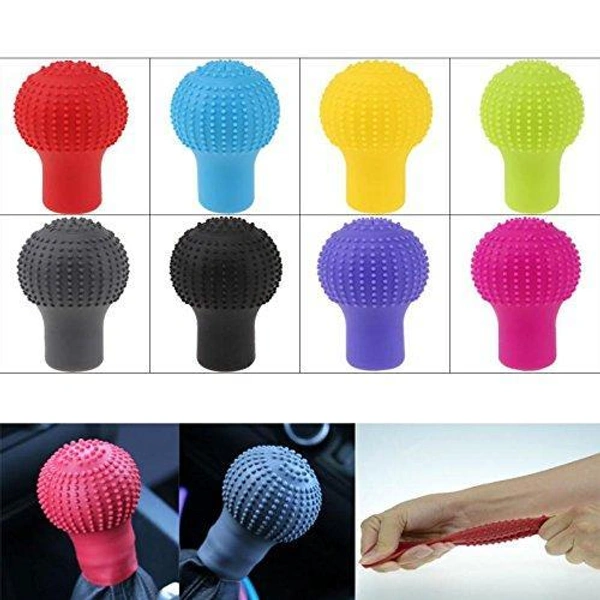 0278 Anti-Scratch Universal Fit Silicon Gear Shift Knob Protective Cover