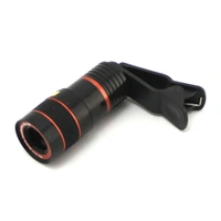 0319 Clip-on 8X Optical Zoom Telescope Phone Camera Lens