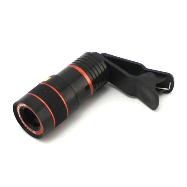 0319 Clip-on 8X Optical Zoom Telescope Phone Camera Lens