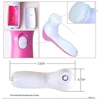 0340 -5-in-1 Smoothing Body & Facial Massager (Pink)