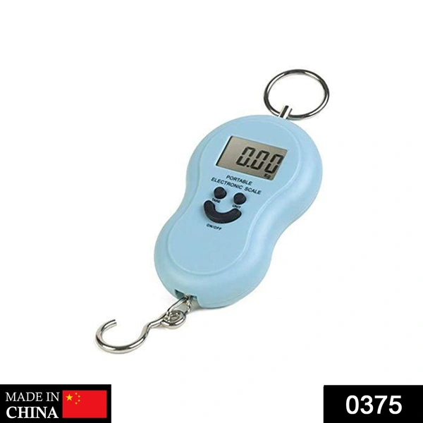 0375 -40Kg 10g Portable Handy Pocket Smile Mini Electronic Digital LCD Weighing Scale