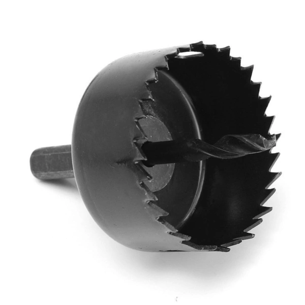 0428 Wood Hole Saw Cutting Set (11 pcs, 19-64mm, Multicolour)