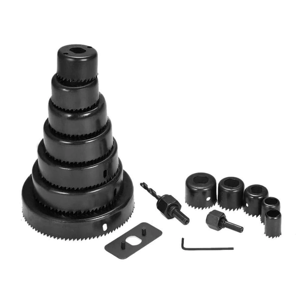 0432 Hole Saw Drill Bit set (16 pcs)