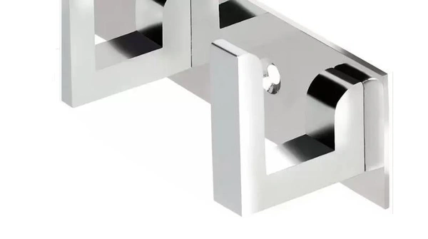 0472_2 Pin  Cloth Hanger Bathroom Wall Door Hooks For Hanging keys,Clothes Holder Hook Rail  (Pack of 3)