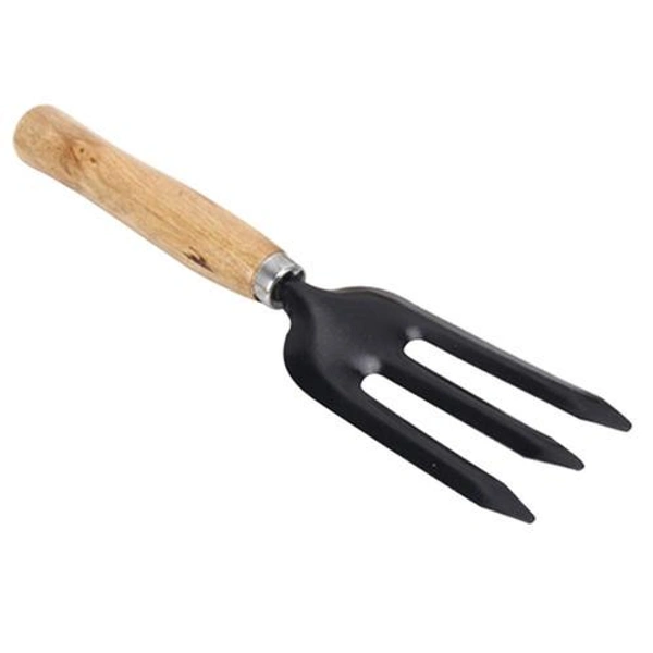 0475 Hand Weeding Fork (Steel, Black)
