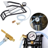 0522 Heavy Steel Body Foot Pump