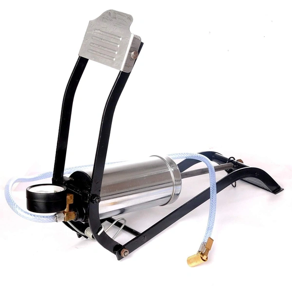 0522 Heavy Steel Body Foot Pump