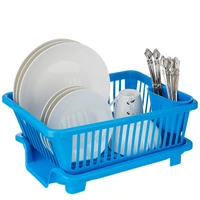 0607 Plastic Sink Dish Drainer Drying Rack
