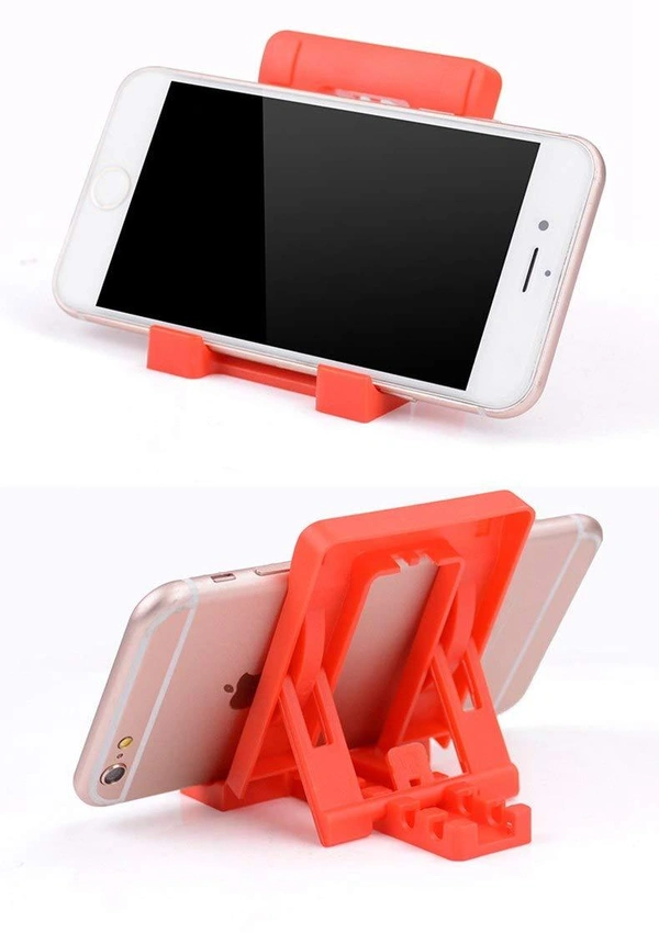 0610 Adjustable 4 Steps Foldable Mobile Stand Holder (1 pc) (no box)
