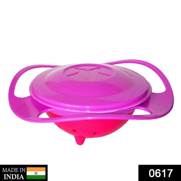 0617 Portable Feeding Toddler 360 Degree Rotating Dish