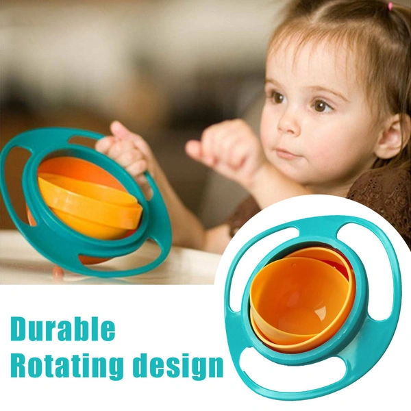 0617 Portable Feeding Toddler 360 Degree Rotating Dish