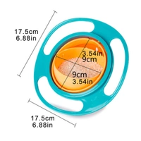 0617 Portable Feeding Toddler 360 Degree Rotating Dish