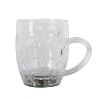 0619 Led Glass Cup (Rainbow Color)