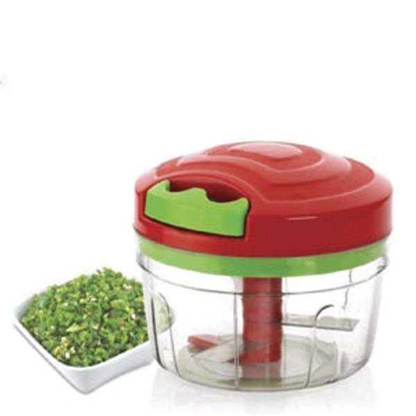 0753_Manual Food Chopper, Compact & Powerful Hand Held Vegetable Chopper/Blender ( 350 ML )