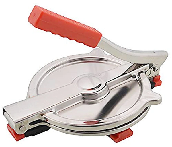 0793 Manual Stainless Steel Puri Press Machine/Maker with Handle (6 inch)