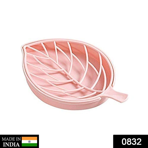 0832 Leaf Shape Dish Soap Holder for Kitchen and Bathroom