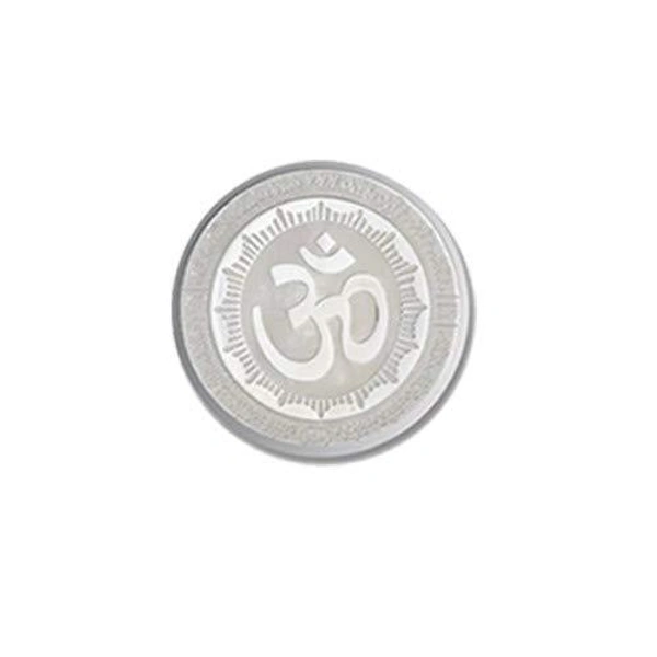 0866 Silver color Coin for Gift & Pooja (Not silver metal)