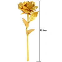0879 B Golden Rose used in all kinds of places like household, offices, cafe s, etc. for decorating and to look good purposes and all.