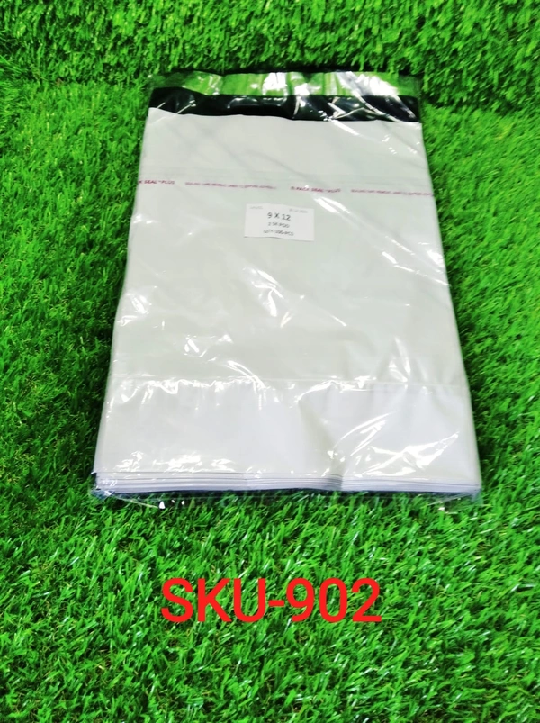 0902 Tamper Proof Courier Bags(09X12 PLAIN 180 POD M1) - 100 pcs