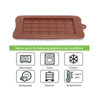 1076 Silicon Bar chocolate Baking Mould of 24-Cavity