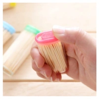 1095 Bamboo Toothpicks with Dispenser Box