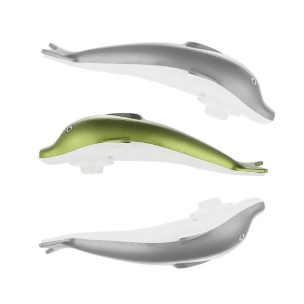 1263 Dolphin Handheld Body Massager for Agony Stress Pain (8 Inch)
