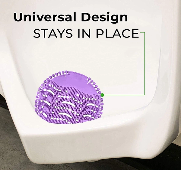 1310 Anti Splash Urinal Round Screen Mat (Multicoloured)