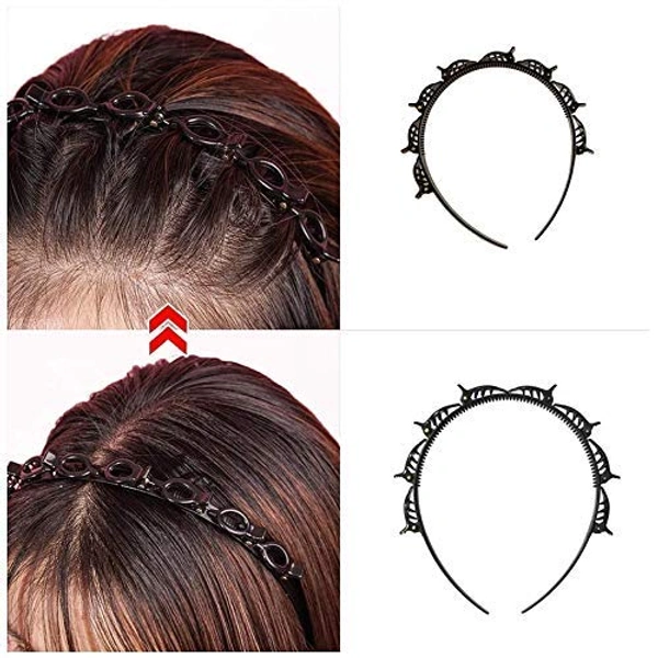 1378 Hair Styling Headband Hair Hoop Hair Band (Multicolour)