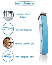1437 NS-216 rechargeable cordless hair and beard trimmer for men s
