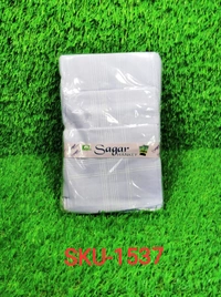 1537 Men s King Size Formal Handkerchiefs for Office Use - Pack of 12