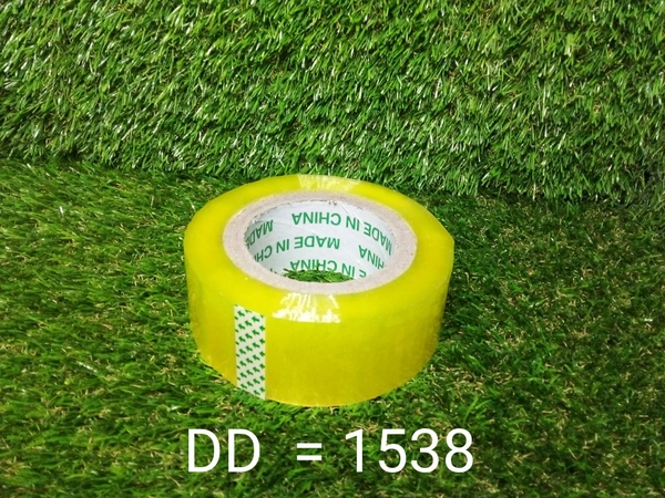 1538 Self Adhesive Transparent Packing Tape- 200 metres