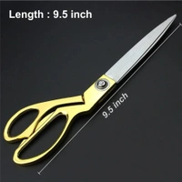 1547 Stainless Steel Tailoring Scissor Sharp Cloth Cutting for Professionals (9.5inch) (Golden)
