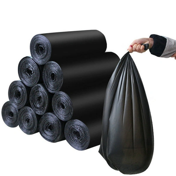 1575 Garbage Bags Medium Size Black Colour (24 x 32) - 15 pcs