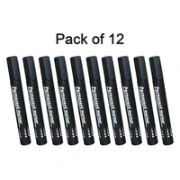 1625 Black Permanent Markers for White Board (Pack of 12)
