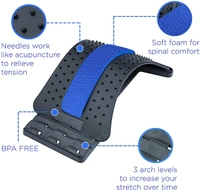 1666 Multi-Level Back Stretcher Posture Corrector Device For Back Pain Relief