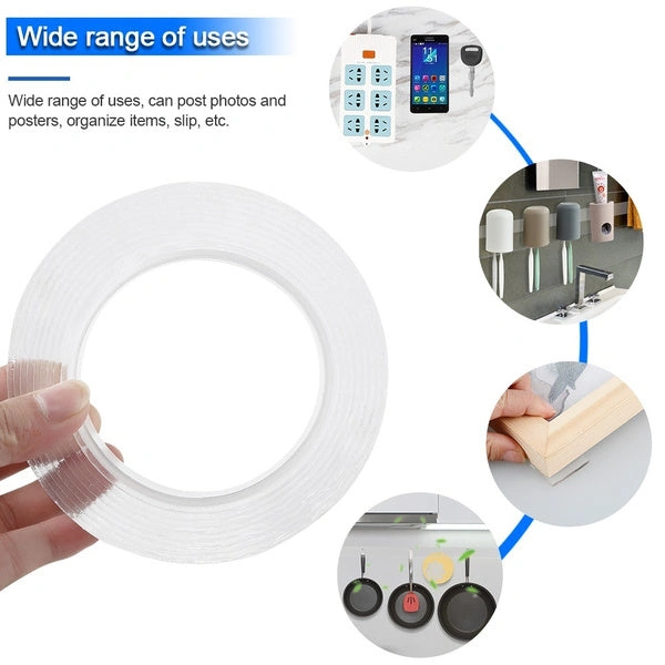 1678  Double Sided Grip Tape (10mm width X 1mm thickness X 5 meter length ) (No Box)