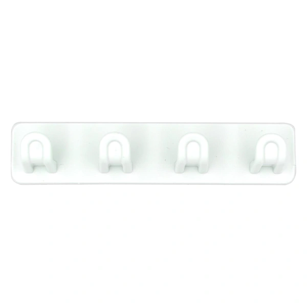 1686 Plastic Sticker Self Adhesive Multipurpose Hanger Hooks (Color May Vary)