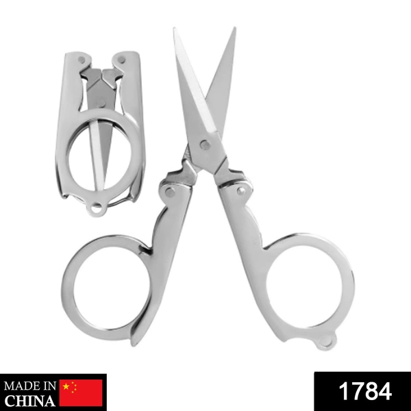 1784 Folding Scissor 3.5inch used in crafting and cutting purposes for childrens and adults.