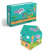 1909 Jumbo Size Go to School Kids Play Tent House (Multicolour)