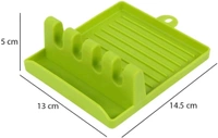 2121 Multi-Functional Spatula Holder/Rest for Kitchen Utensils (Parrot colour)