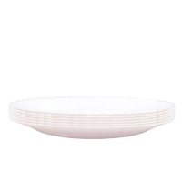2182 Light Weight Plastic Dinner Set of 36 Pieces