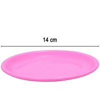 2185 Round Shaped Mini Soup Plates/Dishes - 6 pcs