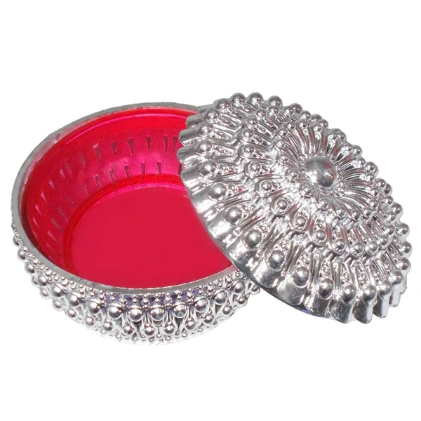 2217 Decorative Bowl with Lid for Candy Box, Dry Fruit Box