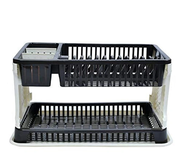 2221 Kitchen Organizer Rack with Water Storing Tray/Dish Rack