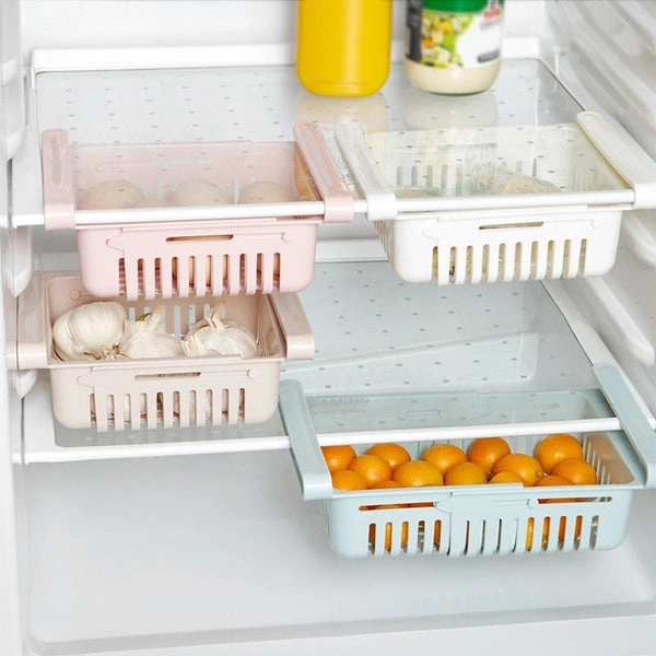 2289 Adjustable Vegetable Storage Rack (Multi Coloured)