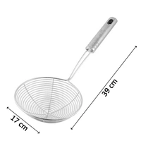 2357 Round Stainless Steel Deep Fry /Mesh Strainer