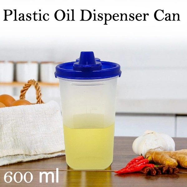 2432 Plastic Oil Dispenser Can (600ml)