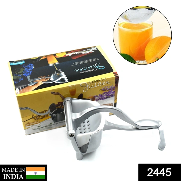 2445 Manual Aluminium and Plastic Fruit Press Juicer